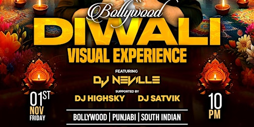 Diwali 2024 Celebration Night in Dublin ft DJ Neville