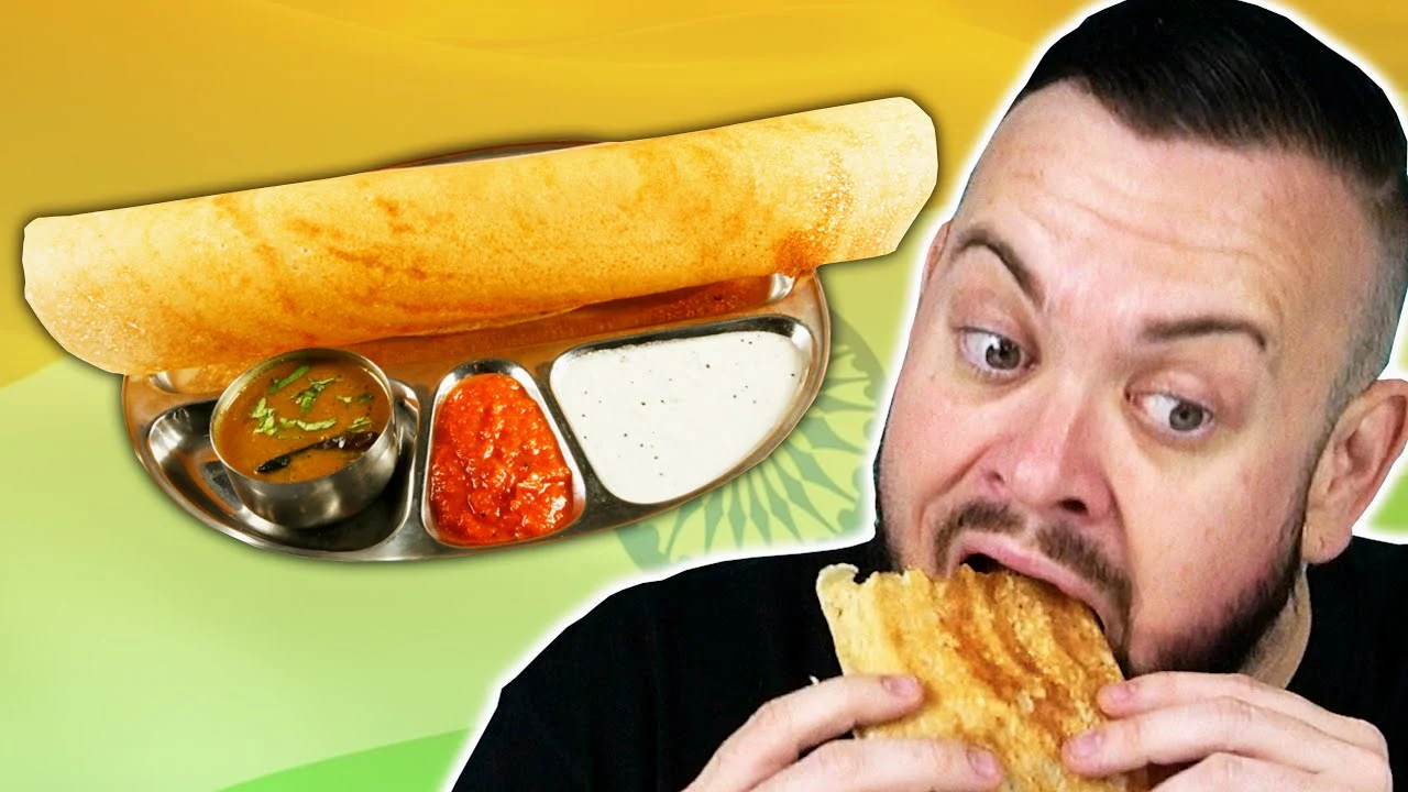 Irish People Try Indian Dosa: Exploring the Flavours of South India