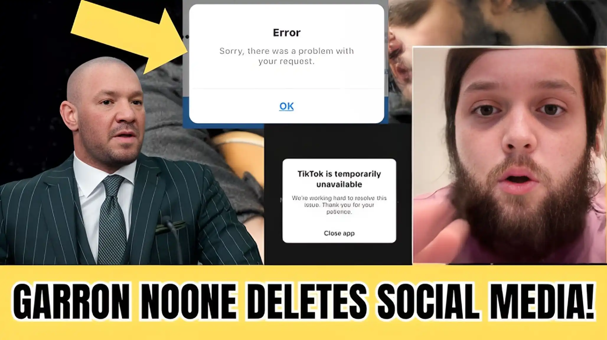 Garron Noone Deletes Social Media After Immigration Video Controversy