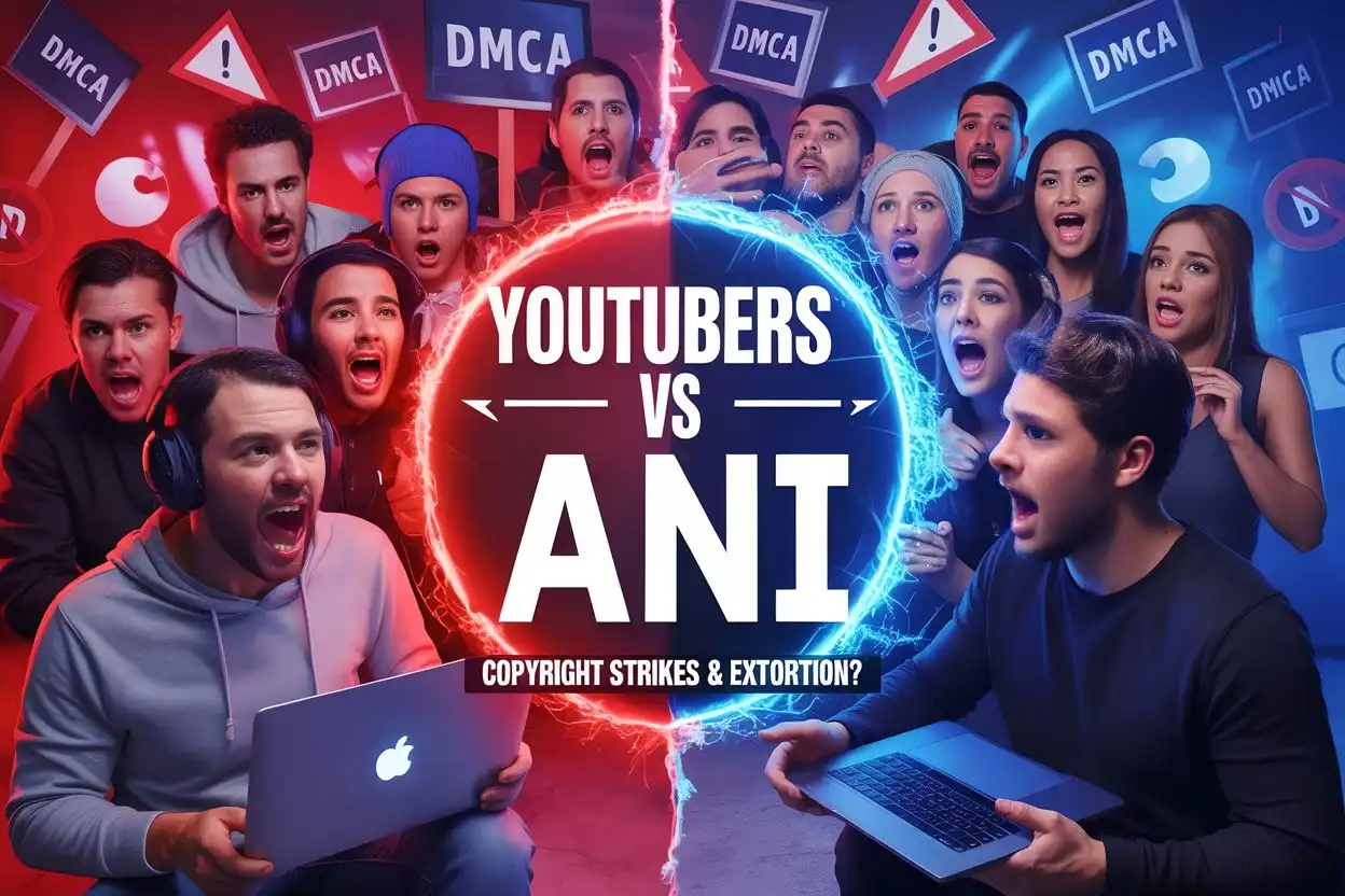 Youtubers VS ANI News India Extortion Case!